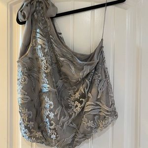 New with tags one shoulder dress top